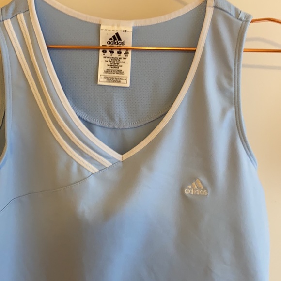 Adidas sleeveless workout top. - Picture 2 of 4